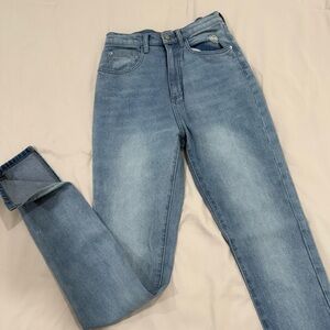 WeWoreWhat Light Blue Skinny Jeans